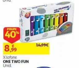 Auchan Xilofone one two fun promoção