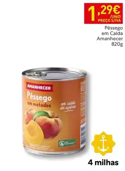 Recheio Pêssego em metades Amanhecer promoção