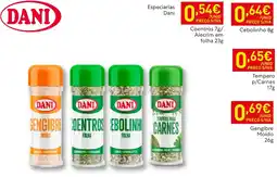 Recheio Dani coentros folha promoção