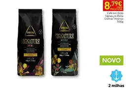 Recheio Café em grão signature delta crema/intenso promoção