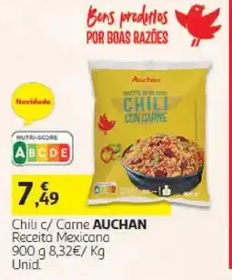 Auchan Chili c/ Carne Auchan promoção