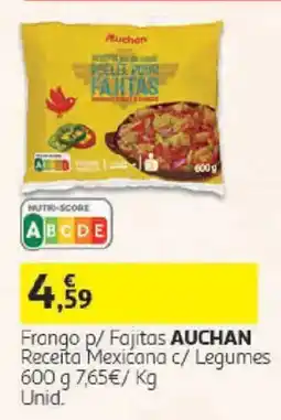 Auchan Frango p/ Fajitas AUCHAN promoção