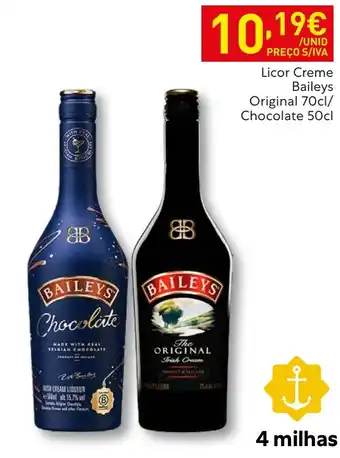 Licor Creme Baileys Original 70cl/Chocolate 50cl