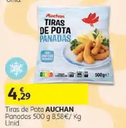 Auchan Tiras de Pota Auchan promoção