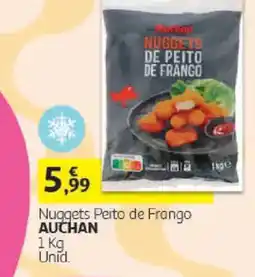 Auchan Nuggets peito de frango auchan promoção