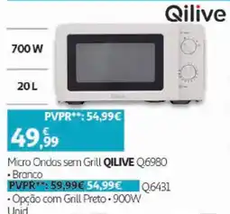 Auchan Micro Ondas sem Grill Qilive Q6980 promoção