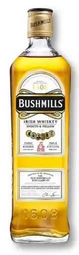 Recheio Whiskey bushmills promoção