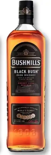 Recheio Whisky Black bush promoção