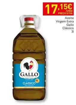 Recheio Azeite virgem extra gallo clássico promoção