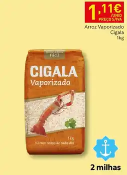 Recheio Arroz Vaporizado Cigala promoção