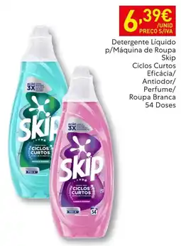 Recheio Detergente Líquido p/Máquina de Roupa Skip promoção