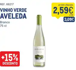 Makro vinho verde aveleda promoção