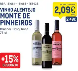 Makro vinho alentejo monte de pinheiros promoção