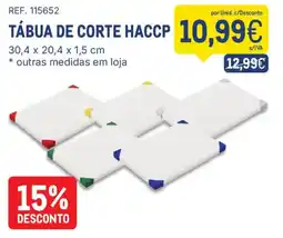 Makro tábua de corte haccp promoção