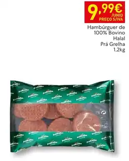 Recheio Hambúrguer de 100% Bovino Halal Prá Grelha promoção