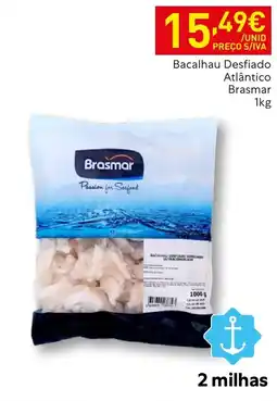 Recheio Bacalhau Desfiado Atlântico Brasmar promoção
