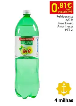 Recheio refrigerante c/gás lima limão amanhecer promoção