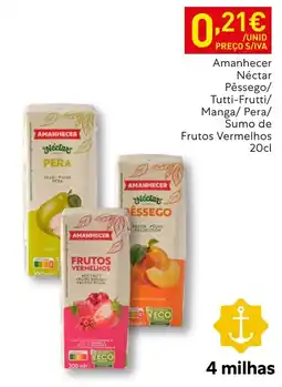 Recheio Amanhecer Néctar Pêssego/ Tutti-Frutti/ Manga/ Pera/ Sumo de Frutos Vermelhos promoção