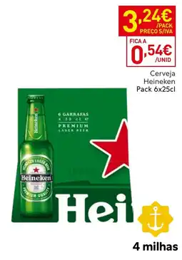 Recheio Cerveja Heineken promoção