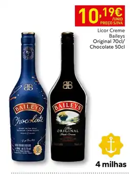 Recheio Licor Creme Baileys promoção