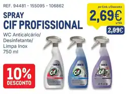 Makro spray cif profissional promoção