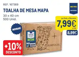 Makro toalha de mesa mapa promoção