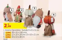 Auchan Gnomo Decorativo Sortido promoção