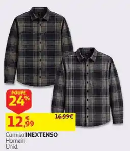 Auchan Camisa inextenso homem promoção