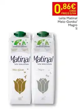 Recheio Leite Matinal Meio-Gordo/Magro promoção