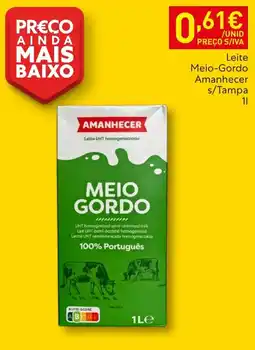 Recheio Leite meio-gordo amanhecer promoção