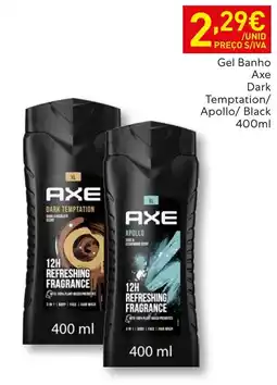 Recheio Axe gel banho dark temptation/apollo/black promoção