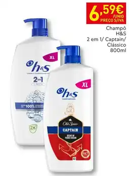 Recheio Champô H&S promoção