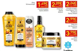 Recheio Gliss Schwarzkopf Condicionador Gama promoção