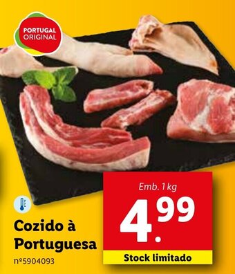 Lidl Cozido à Portuguesa 1kg promoção