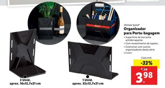 Lidl Ultimate Speed Organizador para Porta-bagagem promoção