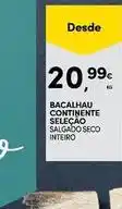Continente Bom dia Continente - bacalhau selecao promoção