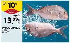 Continente Bom dia Pargo grande promoção