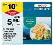 Continente Bom dia Continente - filetes de garoupa promoção