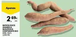 Continente Bom dia Bio - batata doce amarela biologica continente bio promoção