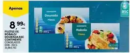 Continente Bom dia Continente - filetes de robaloe/robalo asc promoção