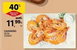 Continente Bom dia Camarão promoção