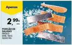 Continente Bom dia Porção de salmao fresco promoção