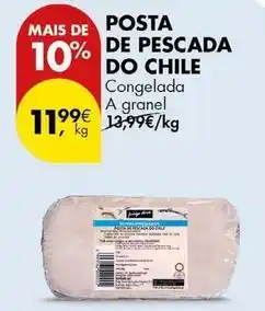 Pingo Doce A+ - posta de pescada do chile promoção