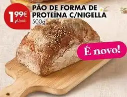 Pingo Doce Forma+ - pão de forma de proteína c/nigella promoção