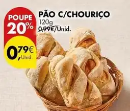 Pingo Doce Pão c/chourico promoção