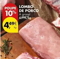 Pingo Doce A+ - lombo de porco promoção
