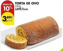 Pingo Doce Torta de ovo promoção