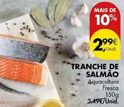 Pingo Doce Aquacultura - tranche de salmão promoção