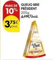 Pingo Doce Président - queijo brie promoção