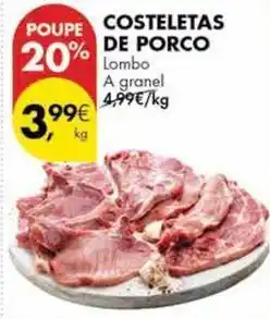 Pingo Doce A+ - lombo a granel promoção